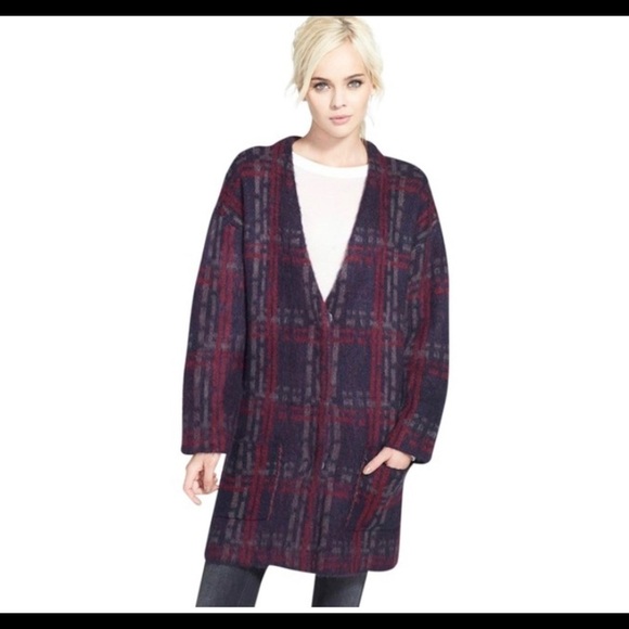 JOA JUST ONE ANSWER LOS ANGELES FZIZZY CARDIGAN - Picture 1 of 4